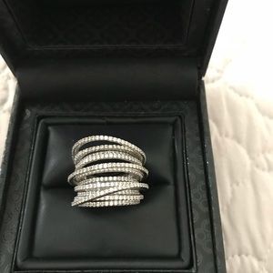 Lafonn ring multi rows